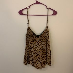 Zara size medium animal print cami!